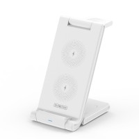  Wireless lādētājs DUZZONA W10-A 3-in-1 15W white 